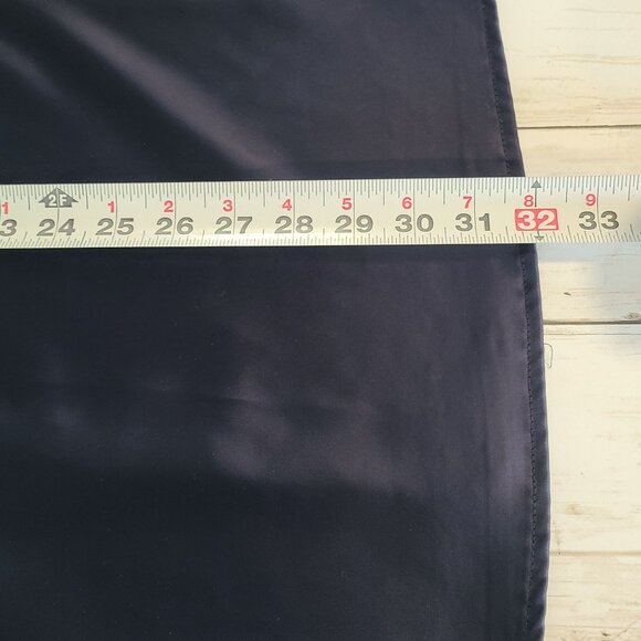 Lulus Navy Blue Satin Mini Slip Dress Cocktail Prom Party Hoco Club NEW Small - Picture 5 of 8